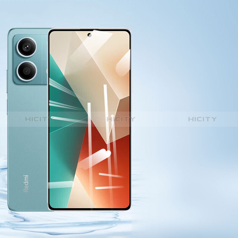 Schutzfolie Displayschutzfolie Panzerfolie Gehärtetes Glas Glasfolie Skins zum Aufkleben Panzerglas T04 für Xiaomi Redmi Note 13 Pro 5G Klar