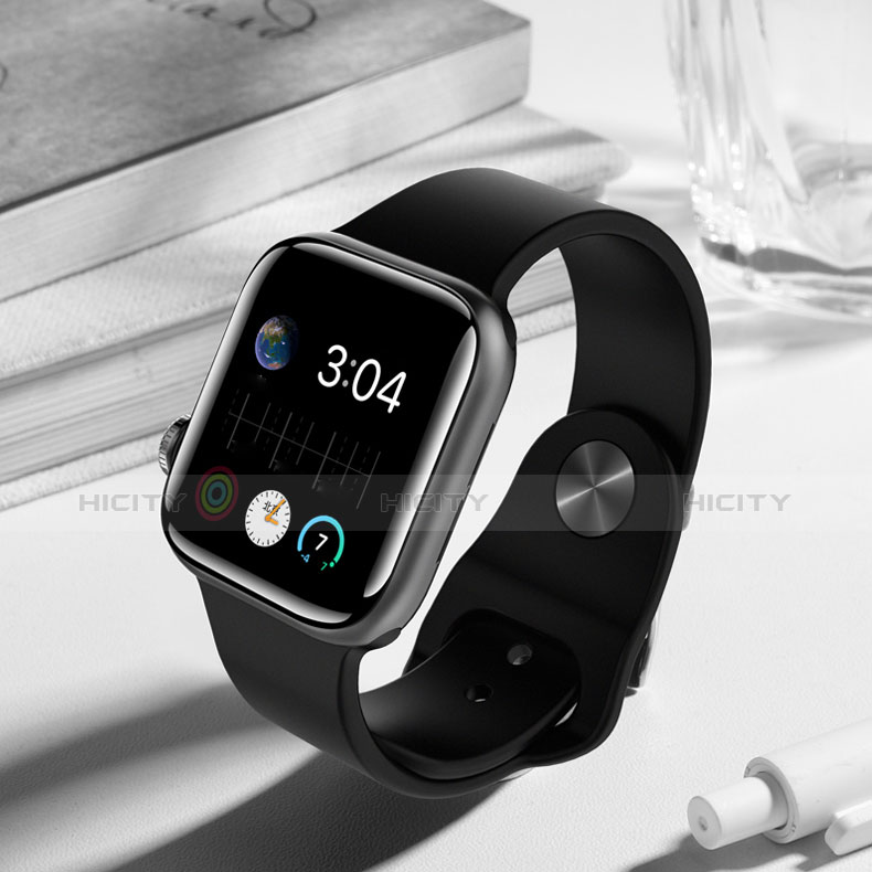 Schutzfolie Displayschutzfolie Panzerfolie Gehärtetes Glas Glasfolie Skins zum Aufkleben Panzerglas T05 für Apple iWatch 4 40mm Klar