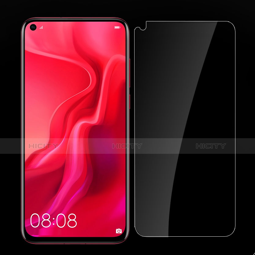 Schutzfolie Displayschutzfolie Panzerfolie Gehärtetes Glas Glasfolie Skins zum Aufkleben Panzerglas T05 für Huawei Nova 4 Klar groß