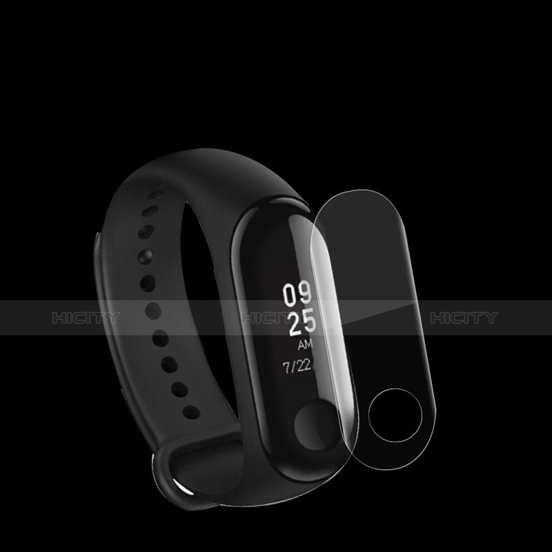 Schutzfolie Displayschutzfolie Panzerfolie Gehärtetes Glas Glasfolie Skins zum Aufkleben Panzerglas T05 für Xiaomi Mi Band 3 Klar