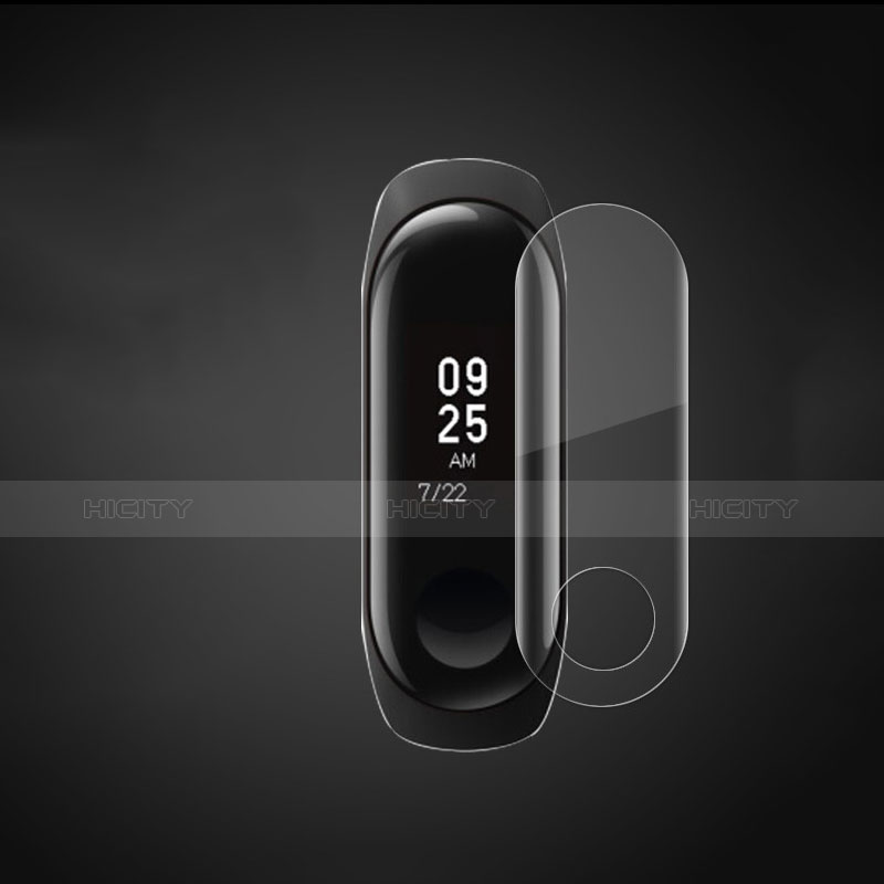 Schutzfolie Displayschutzfolie Panzerfolie Gehärtetes Glas Glasfolie Skins zum Aufkleben Panzerglas T05 für Xiaomi Mi Band 3 Klar