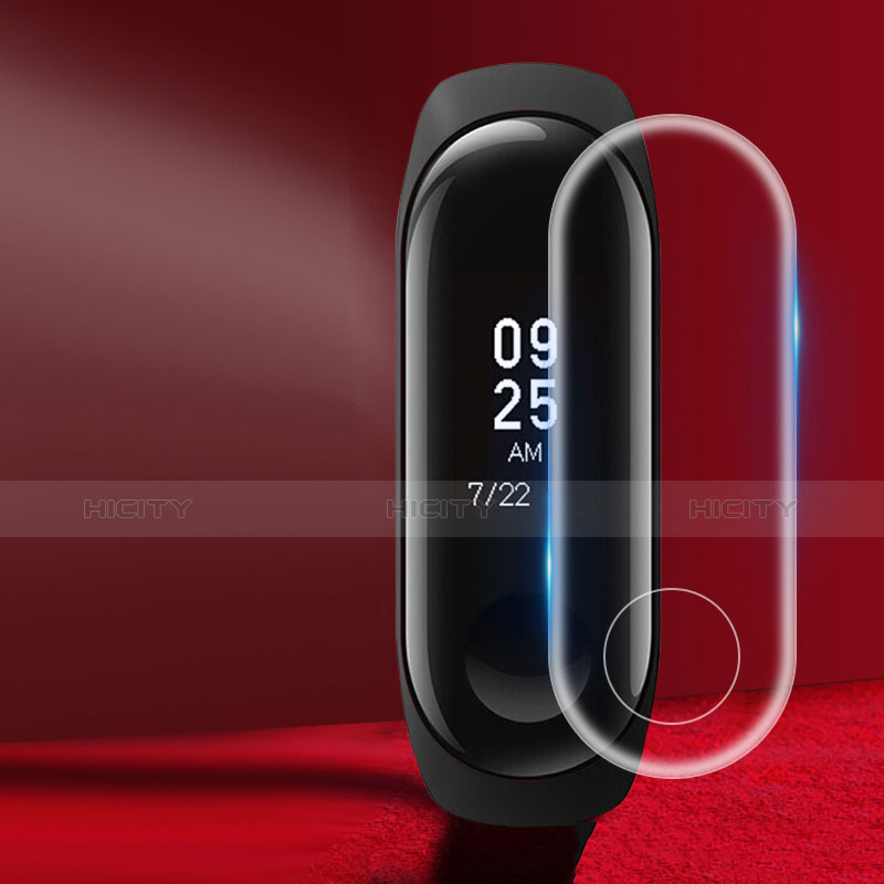 Schutzfolie Displayschutzfolie Panzerfolie Gehärtetes Glas Glasfolie Skins zum Aufkleben Panzerglas T08 für Xiaomi Mi Band 3 Klar