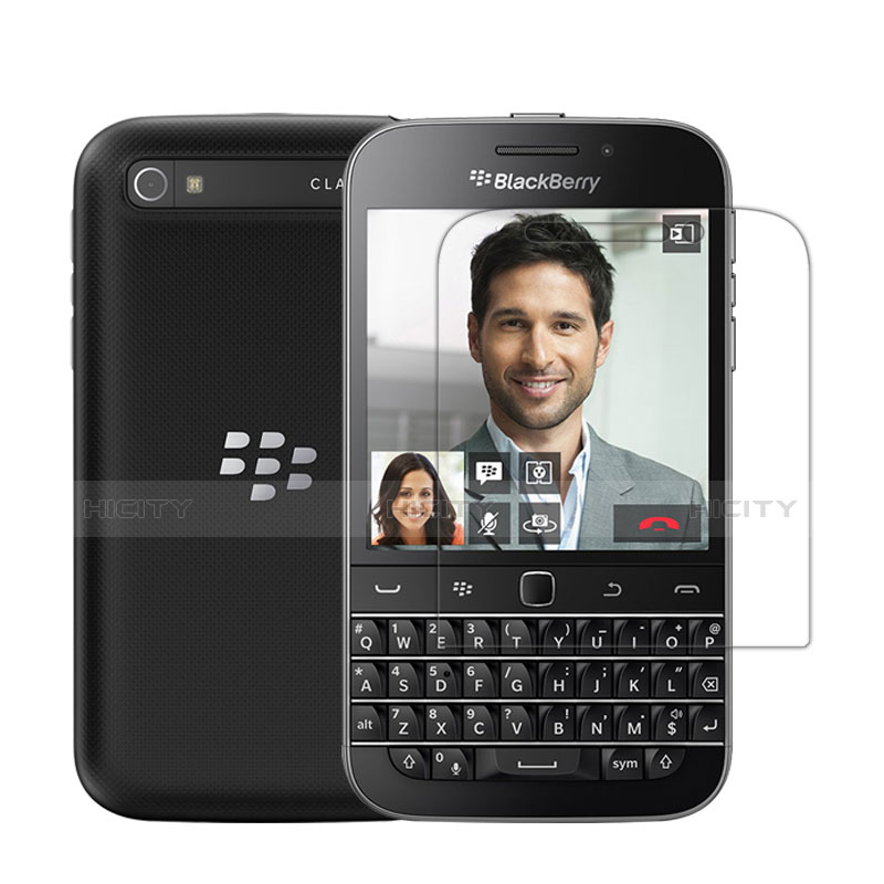 Schutzfolie Displayschutzfolie Panzerfolie Skins zum Aufkleben für Blackberry Classic Q20 Klar Plus