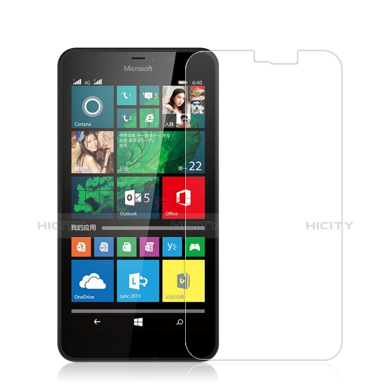 Schutzfolie Displayschutzfolie Panzerfolie Skins zum Aufkleben für Microsoft Lumia 640 XL Lte Klar