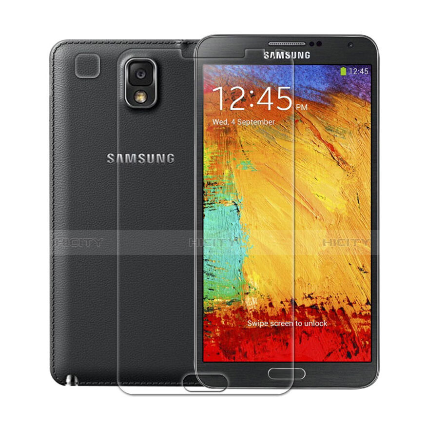 Schutzfolie Displayschutzfolie Panzerfolie Skins zum Aufkleben für Samsung Galaxy Note 3 N9000 Klar