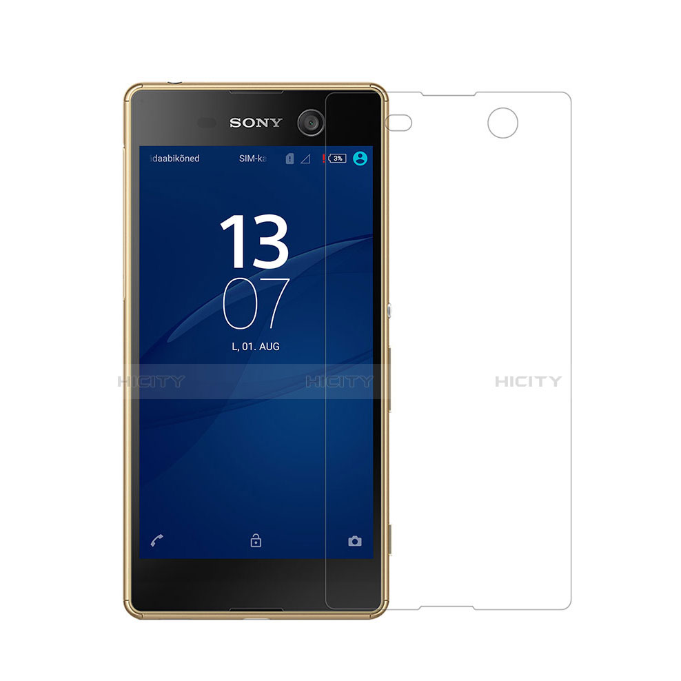 Schutzfolie Displayschutzfolie Panzerfolie Skins zum Aufkleben für Sony Xperia M5 Klar