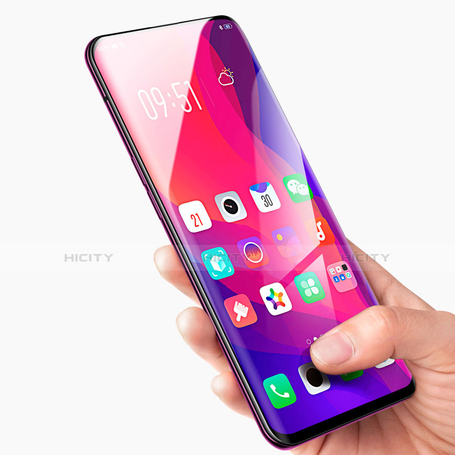 Schutzfolie Displayschutzfolie Panzerfolie Skins zum Aufkleben Full Coverage Anti Blue Ray für Oppo Find X Super Flash Edition Klar