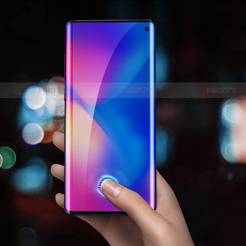 Schutzfolie Displayschutzfolie Panzerfolie Skins zum Aufkleben Full Coverage Anti Blue Ray für Samsung Galaxy S10 5G Klar