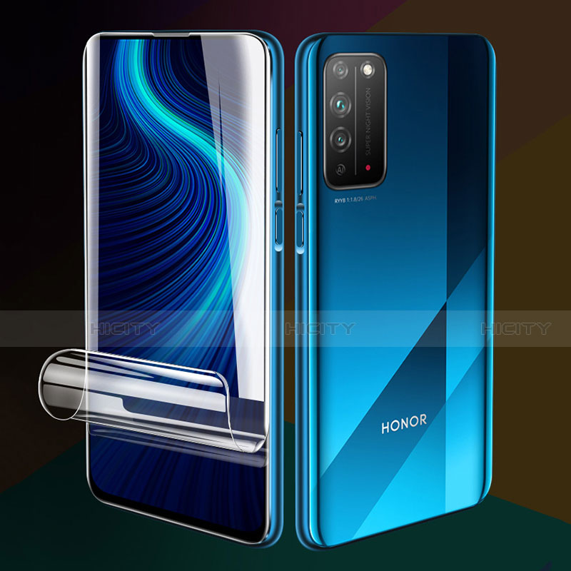 Schutzfolie Displayschutzfolie Panzerfolie Skins zum Aufkleben Full Coverage F01 für Huawei Honor X10 5G Klar