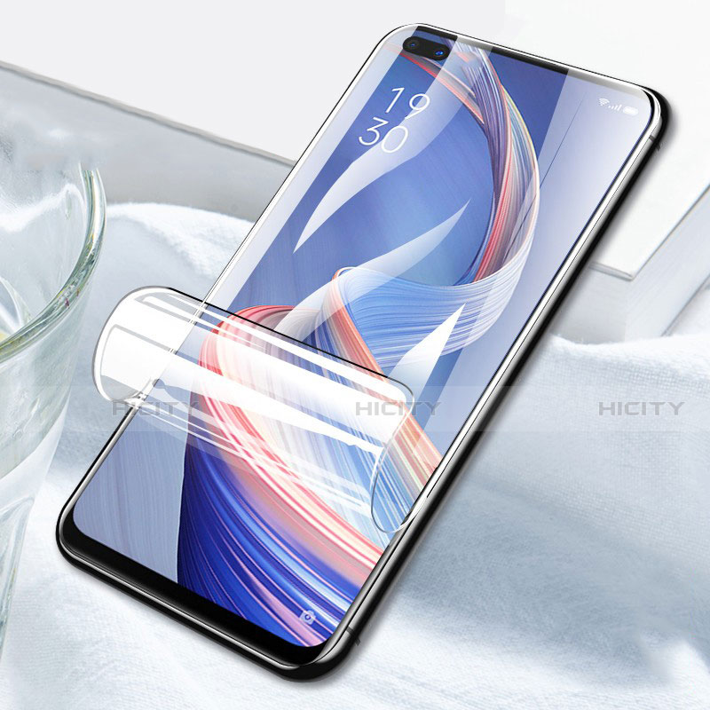 Schutzfolie Displayschutzfolie Panzerfolie Skins zum Aufkleben Full Coverage F01 für Oppo A92s 5G Klar