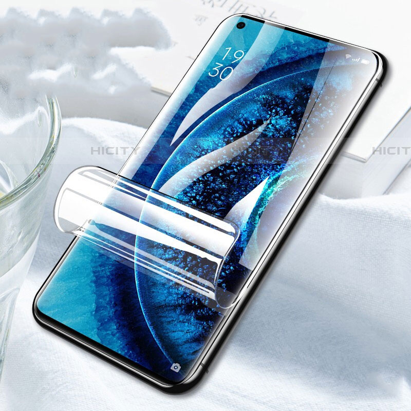 Schutzfolie Displayschutzfolie Panzerfolie Skins zum Aufkleben Full Coverage F01 für Oppo Find X2 Pro Klar