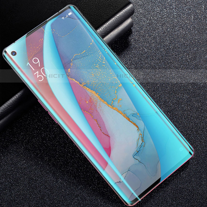 Schutzfolie Displayschutzfolie Panzerfolie Skins zum Aufkleben Full Coverage F01 für Oppo Reno3 Pro Klar