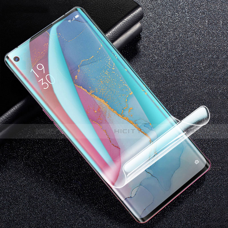 Schutzfolie Displayschutzfolie Panzerfolie Skins zum Aufkleben Full Coverage F01 für Oppo Reno4 Pro 5G Klar