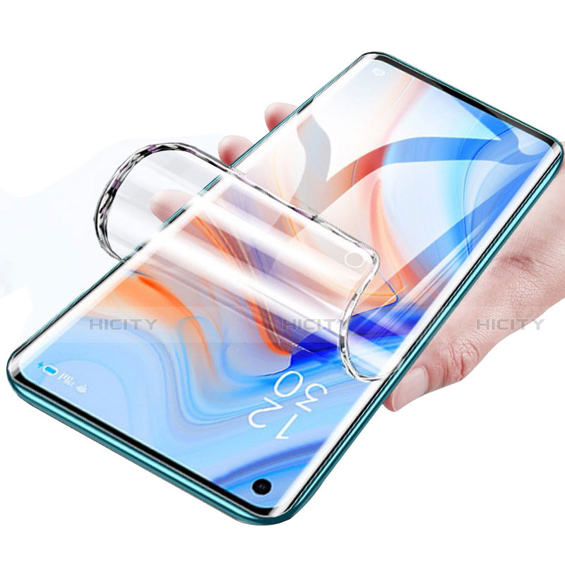 Schutzfolie Displayschutzfolie Panzerfolie Skins zum Aufkleben Full Coverage F01 für Oppo Reno5 Pro 5G Klar