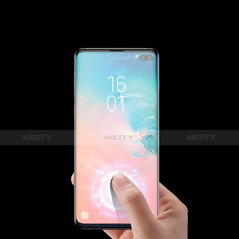 Schutzfolie Displayschutzfolie Panzerfolie Skins zum Aufkleben Full Coverage F02 für Samsung Galaxy S10 Plus Klar