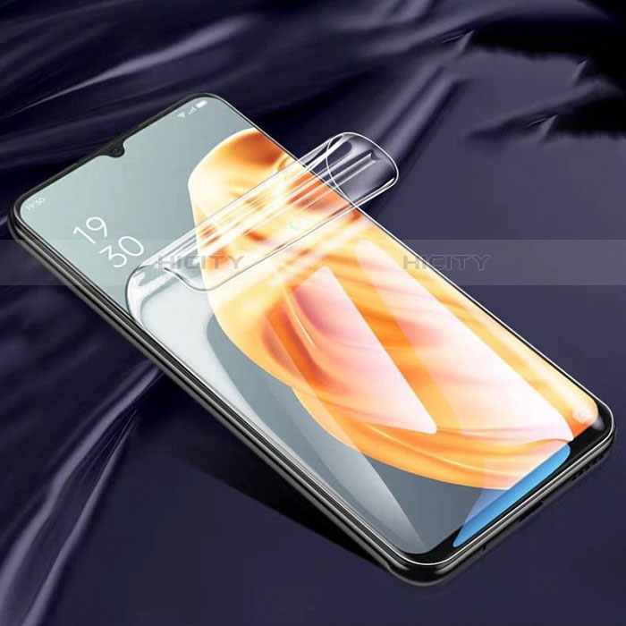 Schutzfolie Displayschutzfolie Panzerfolie Skins zum Aufkleben Full Coverage F03 für Oppo K5 Klar