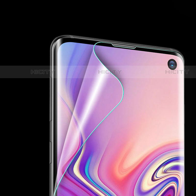 Schutzfolie Displayschutzfolie Panzerfolie Skins zum Aufkleben Full Coverage für Samsung Galaxy S10 5G Klar