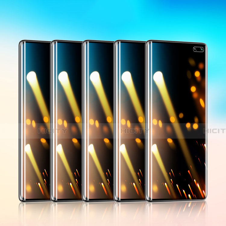 Schutzfolie Displayschutzfolie Panzerfolie Skins zum Aufkleben Full Coverage Privacy A01 für Samsung Galaxy S10 5G SM-G977B Klar