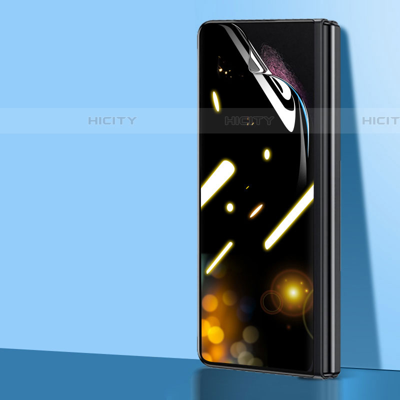 Schutzfolie Displayschutzfolie Panzerfolie Skins zum Aufkleben Full Coverage Privacy S02 für Samsung Galaxy Z Fold4 5G Klar