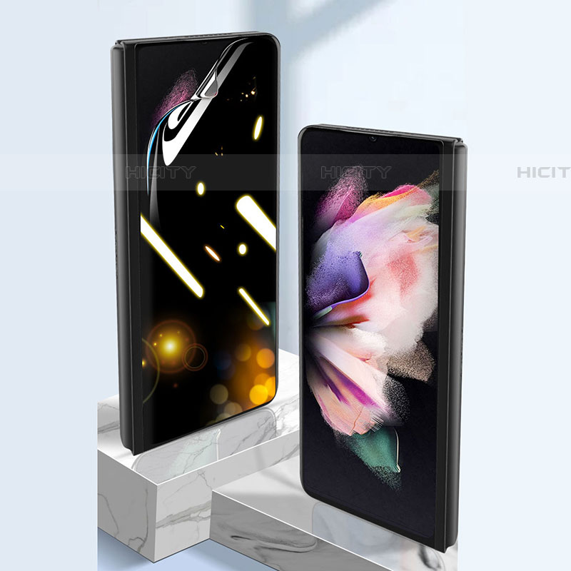 Schutzfolie Displayschutzfolie Panzerfolie Skins zum Aufkleben Full Coverage Privacy S02 für Samsung Galaxy Z Fold4 5G Klar