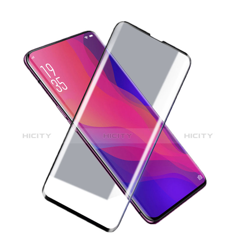 Schutzfolie Displayschutzfolie Panzerfolie Skins zum Aufkleben Full Coverage R01 für Oppo Find X Klar groß