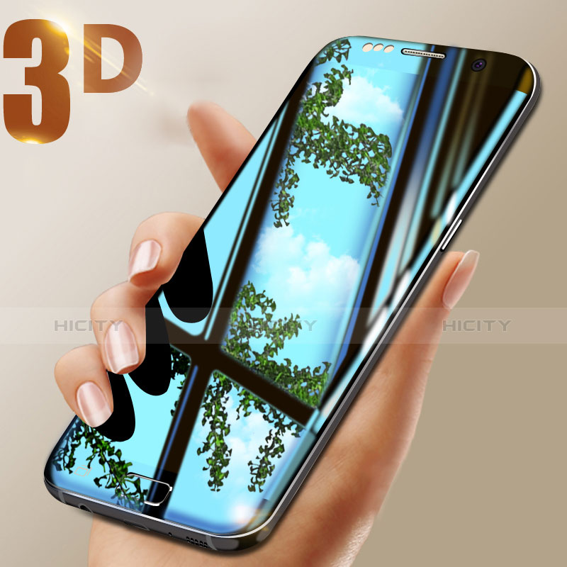 Schutzfolie Displayschutzfolie Panzerfolie Skins zum Aufkleben Gehärtetes Glas Glasfolie 3D für Samsung Galaxy S7 Edge G935F Klar