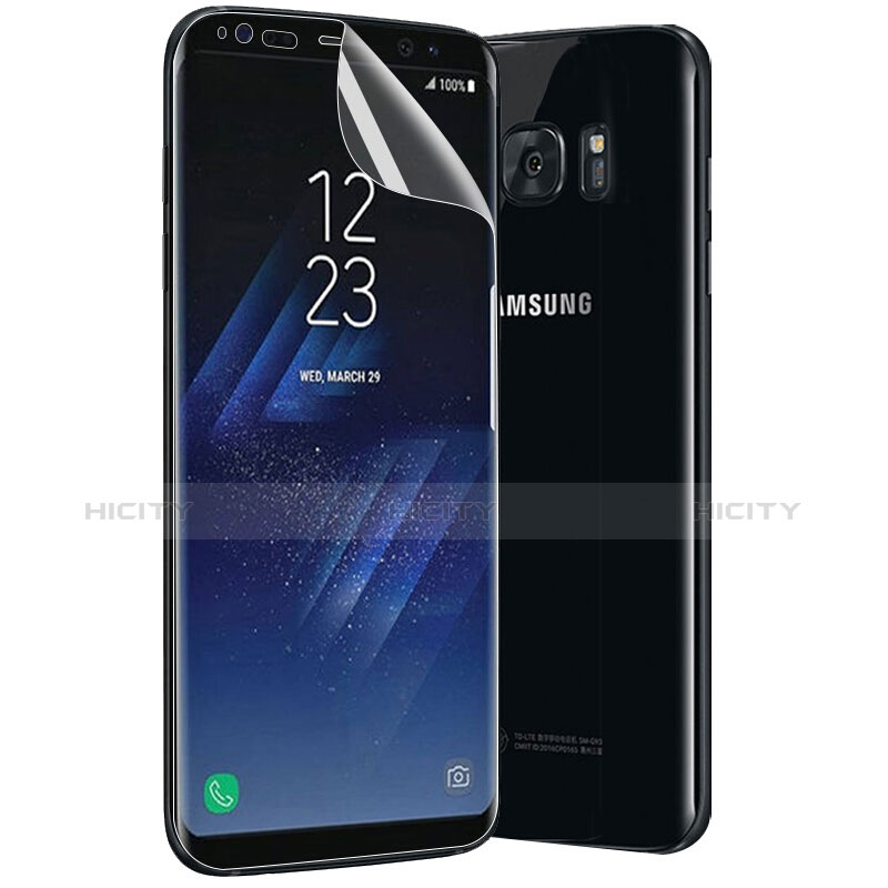 Schutzfolie Displayschutzfolie Panzerfolie Skins zum Aufkleben Gehärtetes Glas Glasfolie 3D für Samsung Galaxy S8 Klar