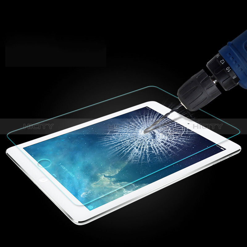 Schutzfolie Displayschutzfolie Panzerfolie Skins zum Aufkleben Gehärtetes Glas Glasfolie Anti Blue Ray B01 für Apple New iPad 9.7 (2017) Klar