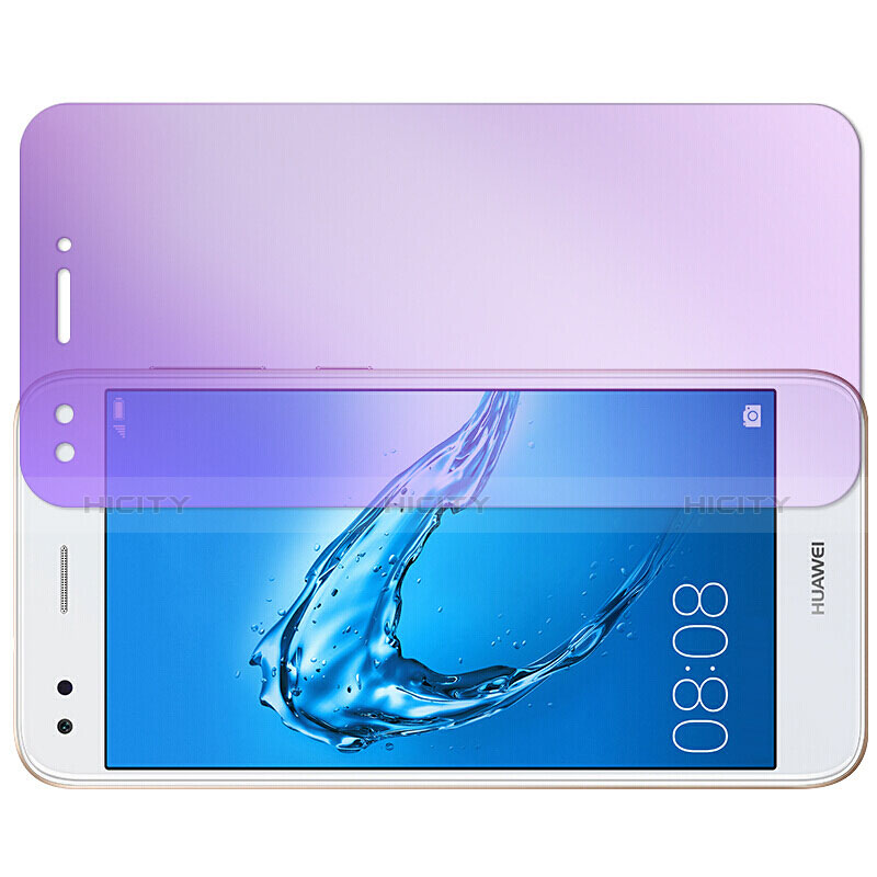 Schutzfolie Displayschutzfolie Panzerfolie Skins zum Aufkleben Gehärtetes Glas Glasfolie Anti Blue Ray B01 für Huawei Enjoy 7 Klar