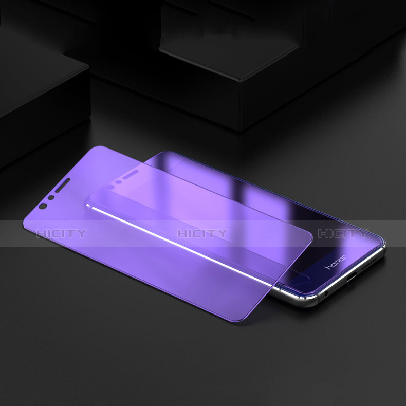 Schutzfolie Displayschutzfolie Panzerfolie Skins zum Aufkleben Gehärtetes Glas Glasfolie Anti Blue Ray B01 für Huawei Honor 9 Blau