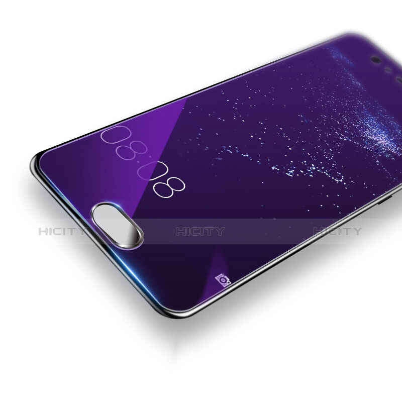 Schutzfolie Displayschutzfolie Panzerfolie Skins zum Aufkleben Gehärtetes Glas Glasfolie Anti Blue Ray B01 für Huawei P10 Blau