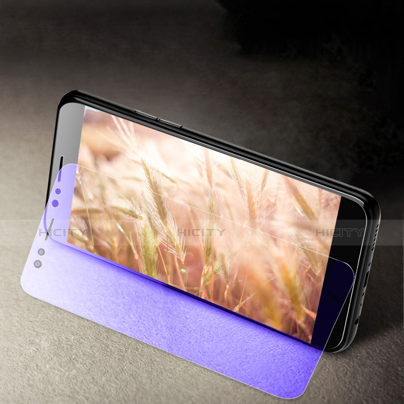 Schutzfolie Displayschutzfolie Panzerfolie Skins zum Aufkleben Gehärtetes Glas Glasfolie Anti Blue Ray B01 für Xiaomi Redmi Note 4 Standard Edition Blau