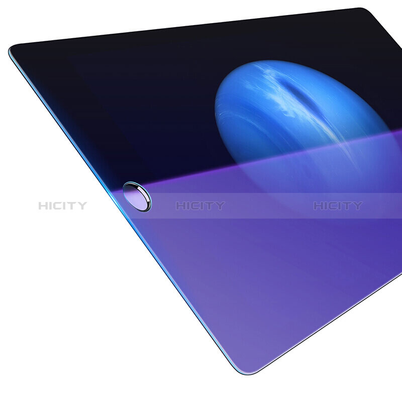 Schutzfolie Displayschutzfolie Panzerfolie Skins zum Aufkleben Gehärtetes Glas Glasfolie Anti Blue Ray B02 für Apple New iPad 9.7 (2017) Klar