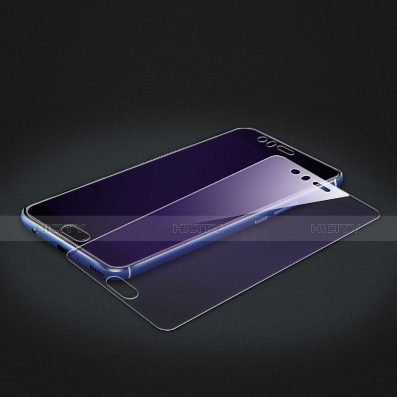 Schutzfolie Displayschutzfolie Panzerfolie Skins zum Aufkleben Gehärtetes Glas Glasfolie Anti Blue Ray B02 für Huawei P10 Blau