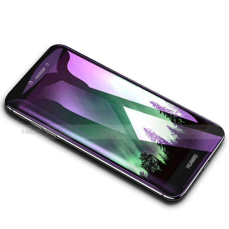 Schutzfolie Displayschutzfolie Panzerfolie Skins zum Aufkleben Gehärtetes Glas Glasfolie Anti Blue Ray B02 für Huawei Y7 Prime Klar