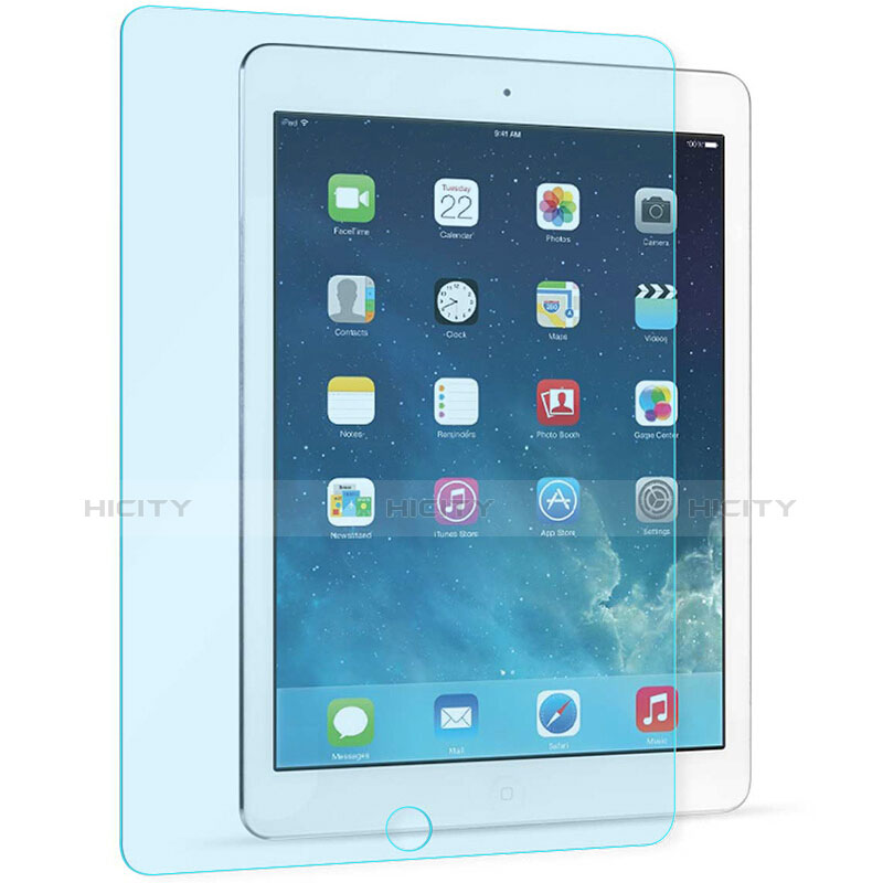 Schutzfolie Displayschutzfolie Panzerfolie Skins zum Aufkleben Gehärtetes Glas Glasfolie Anti Blue Ray F02 für Apple iPad Pro 9.7 Blau