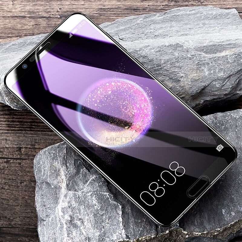 Schutzfolie Displayschutzfolie Panzerfolie Skins zum Aufkleben Gehärtetes Glas Glasfolie Anti Blue Ray für Huawei Honor View 10 Schwarz