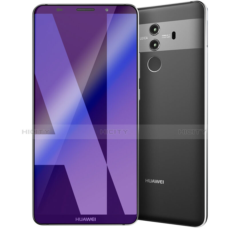 Schutzfolie Displayschutzfolie Panzerfolie Skins zum Aufkleben Gehärtetes Glas Glasfolie Anti Blue Ray für Huawei Mate 10 Pro Blau