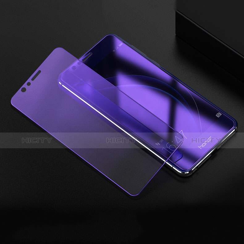 Schutzfolie Displayschutzfolie Panzerfolie Skins zum Aufkleben Gehärtetes Glas Glasfolie Anti Blue Ray für Huawei Nova 2 Blau