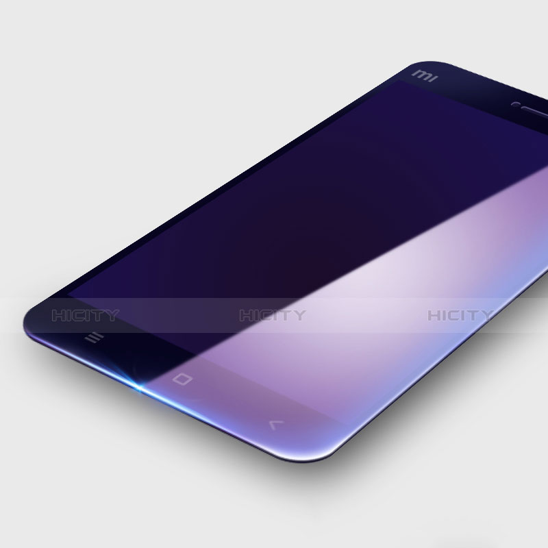 Schutzfolie Displayschutzfolie Panzerfolie Skins zum Aufkleben Gehärtetes Glas Glasfolie Anti Blue Ray für Xiaomi Mi 4C Blau