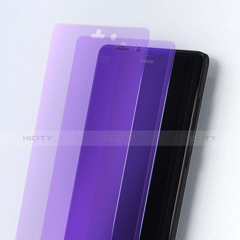 Schutzfolie Displayschutzfolie Panzerfolie Skins zum Aufkleben Gehärtetes Glas Glasfolie Anti Blue Ray für Xiaomi Mi Note Blau