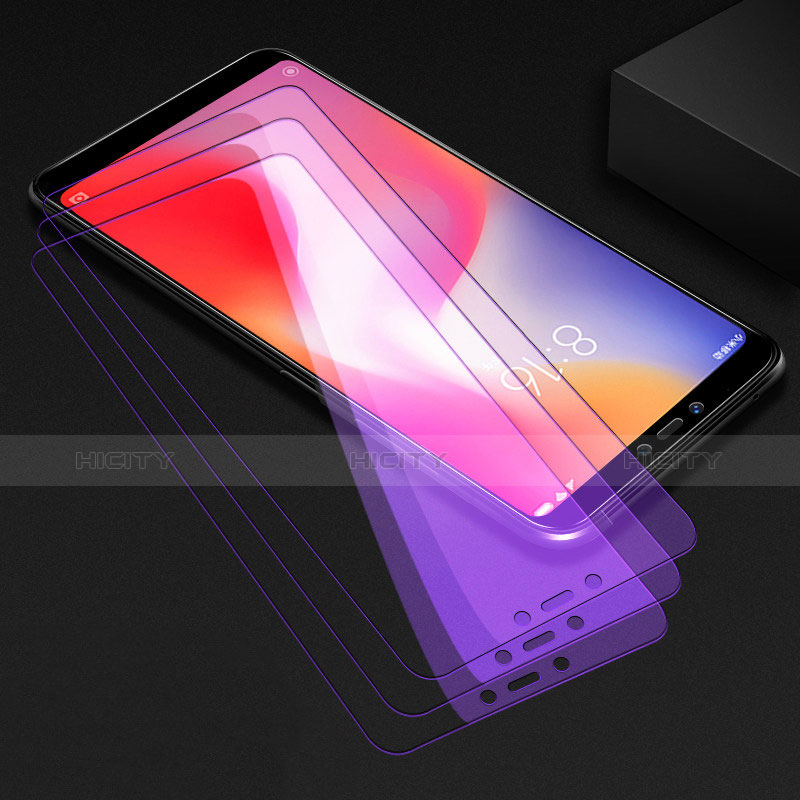 Schutzfolie Displayschutzfolie Panzerfolie Skins zum Aufkleben Gehärtetes Glas Glasfolie Anti Blue Ray für Xiaomi Redmi 6 Klar