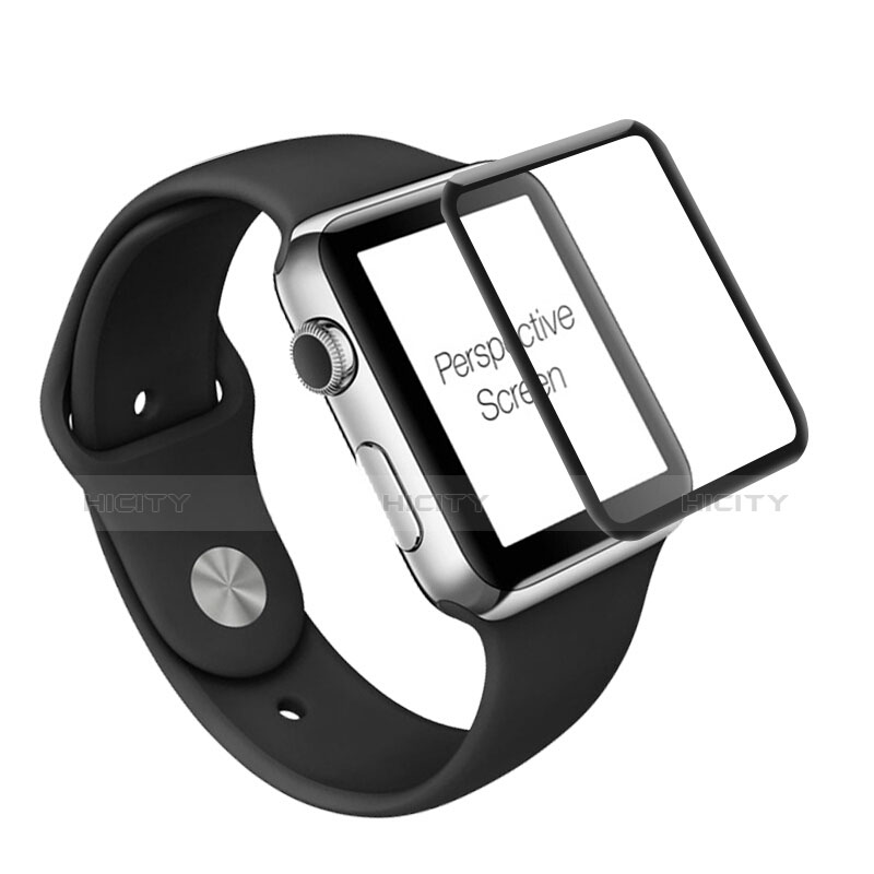 Schutzfolie Displayschutzfolie Panzerfolie Skins zum Aufkleben Gehärtetes Glas Glasfolie F03 für Apple iWatch 2 38mm Klar