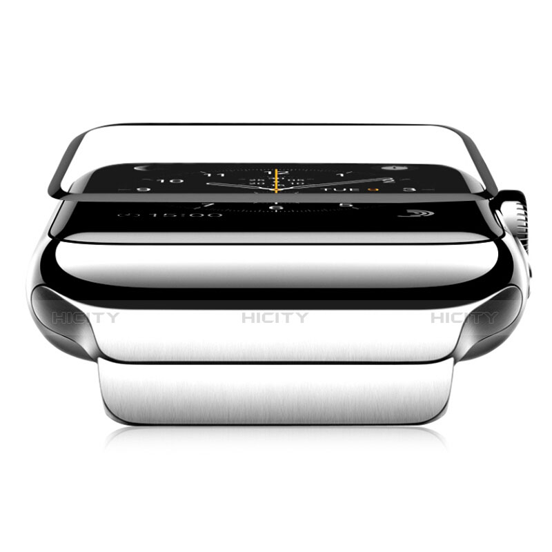 Schutzfolie Displayschutzfolie Panzerfolie Skins zum Aufkleben Gehärtetes Glas Glasfolie F04 für Apple iWatch 2 38mm Klar