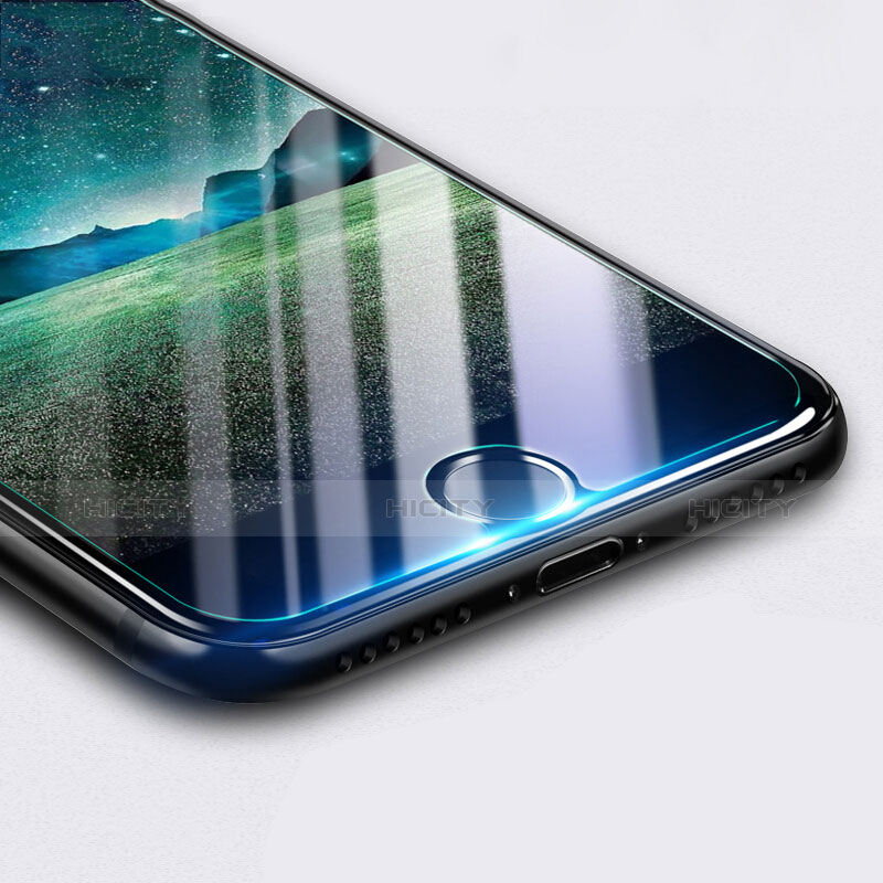 Schutzfolie Displayschutzfolie Panzerfolie Skins zum Aufkleben Gehärtetes Glas Glasfolie F06 für Apple iPhone 8 Klar