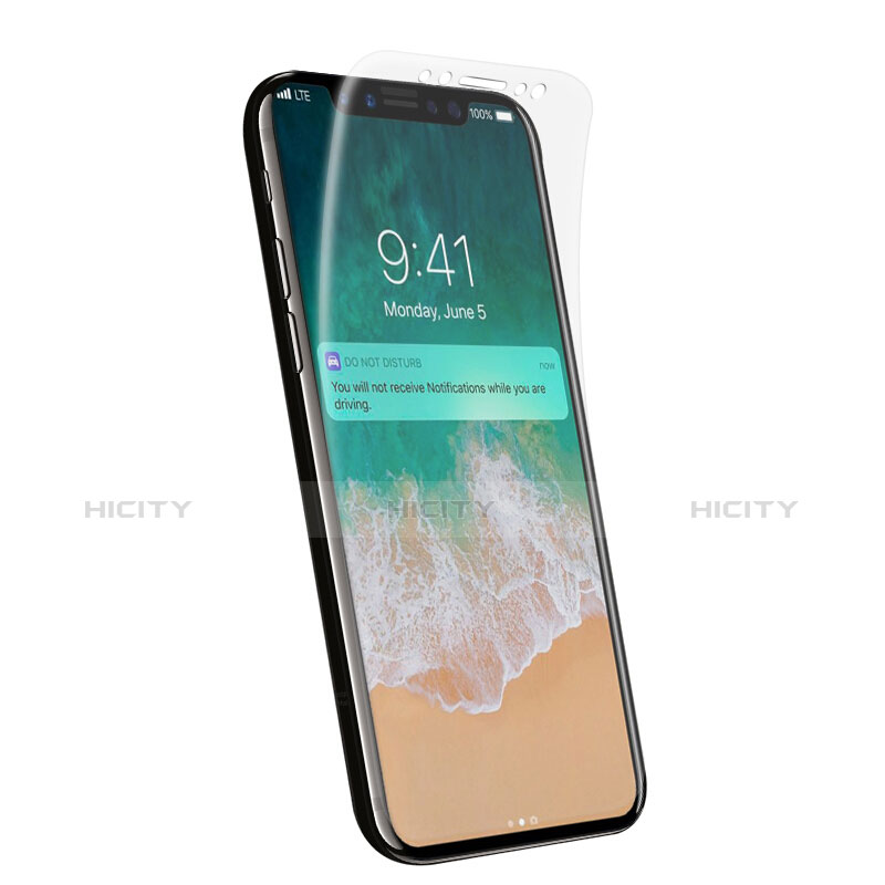 Schutzfolie Displayschutzfolie Panzerfolie Skins zum Aufkleben Gehärtetes Glas Glasfolie F13 für Apple iPhone X Klar