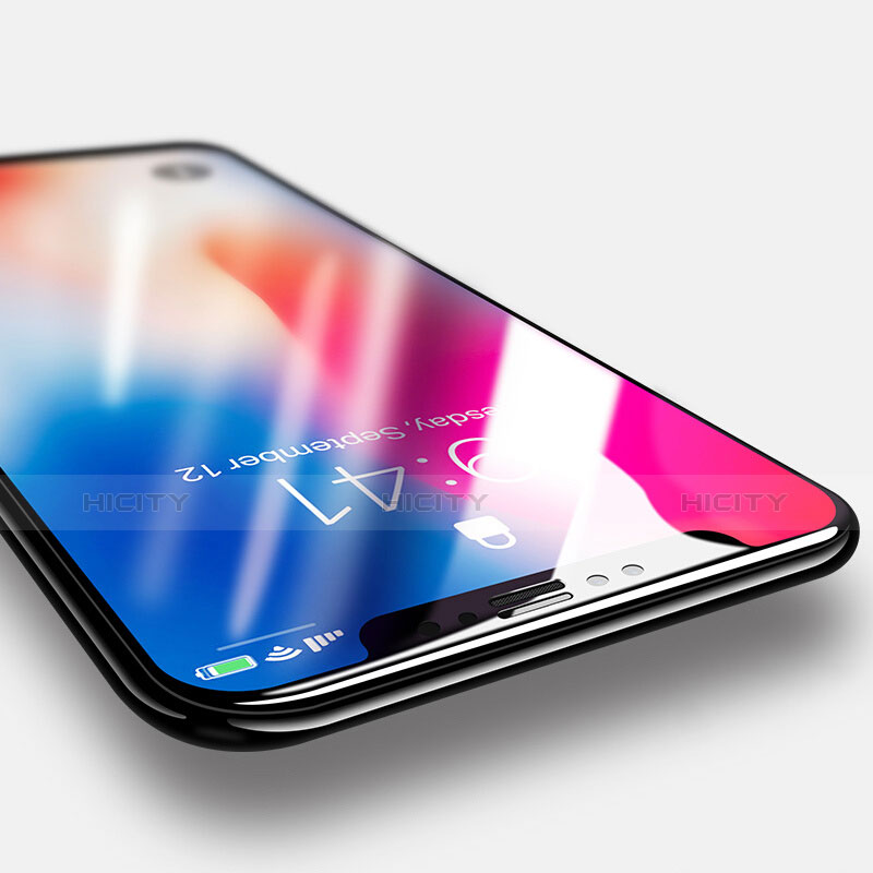 Schutzfolie Displayschutzfolie Panzerfolie Skins zum Aufkleben Gehärtetes Glas Glasfolie F14 für Apple iPhone X Klar Plus