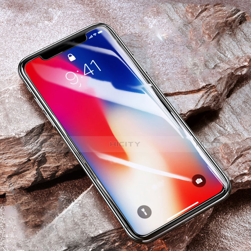 Schutzfolie Displayschutzfolie Panzerfolie Skins zum Aufkleben Gehärtetes Glas Glasfolie für Apple iPhone Xs Klar Plus