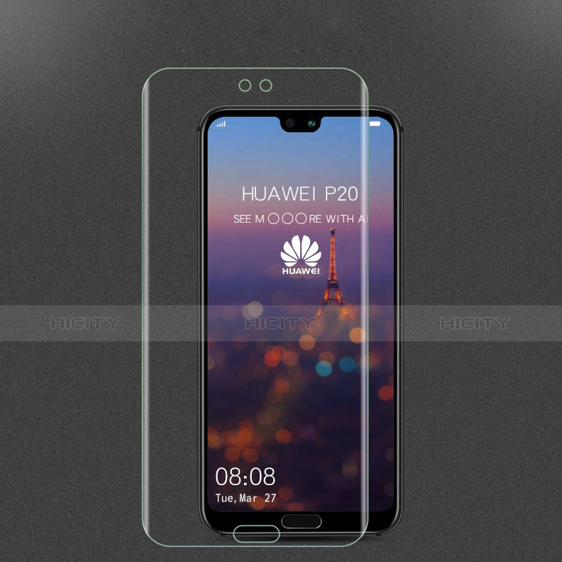 Schutzfolie Displayschutzfolie Panzerfolie Skins zum Aufkleben Gehärtetes Glas Glasfolie für Huawei P20 Klar