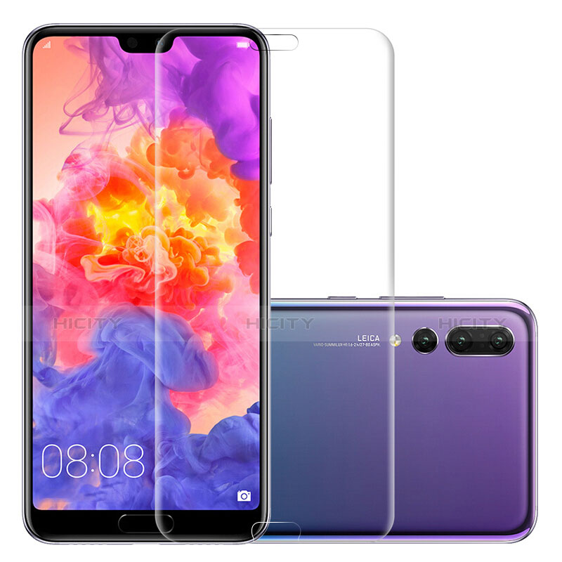 Schutzfolie Displayschutzfolie Panzerfolie Skins zum Aufkleben Gehärtetes Glas Glasfolie für Huawei P20 Pro Klar